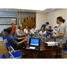 佛山市清洁服务企业协会领导莅临深圳市高空清洗行业协会考察